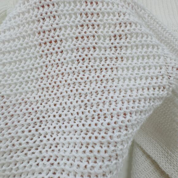 Eileen Fisher 100% Organic Cotton Asymmetrical Open Front Cardigan Women's XL - Picture 8 of 8